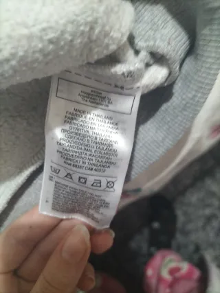 Sudadera Adidas niño gris