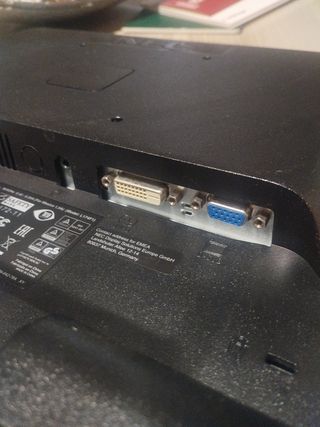 Monitor NEC Plata y Negro