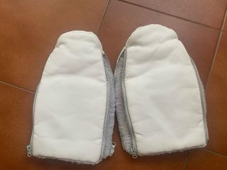 Manoplas Mariló blancas