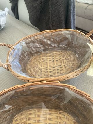 Set 2 Cestini Porta Pane Nuovi