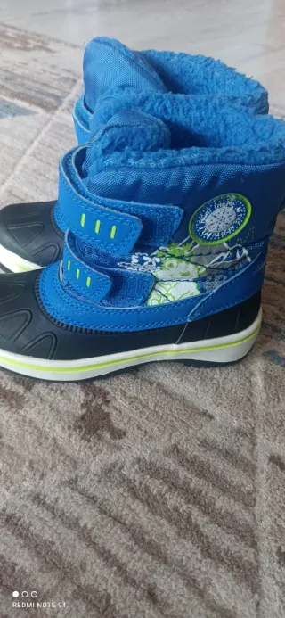 Botas de niño azules talla 26