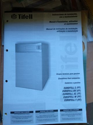 Caldaia a gasolio perfettamente funzionante