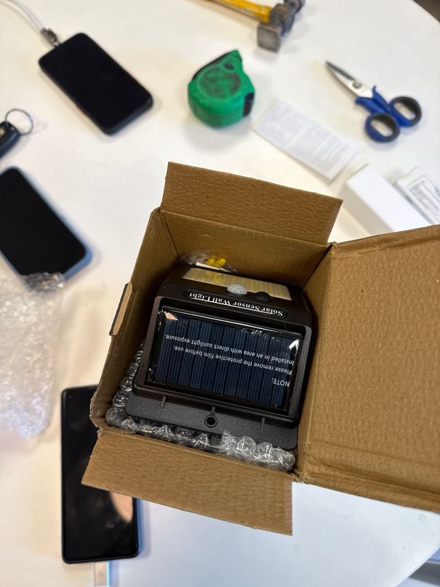 Luz Solar LED Exterior Pack 6