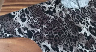 Camiseta mujer estampado leopardo