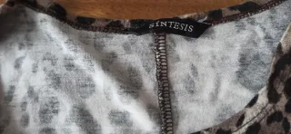 Camiseta mujer estampado leopardo