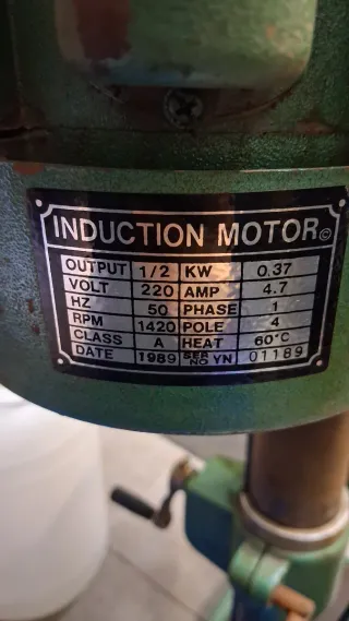 Taladro de banco ELEWER verde