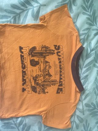 Camiseta Desierto Primark Naranja