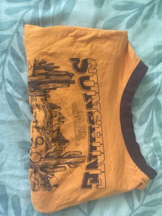 Camiseta Desierto Primark Naranja