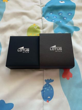 Pulsera Lotus Hombre Negra y Gris