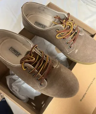 Zapatillas Pompeii Beige/Marrón