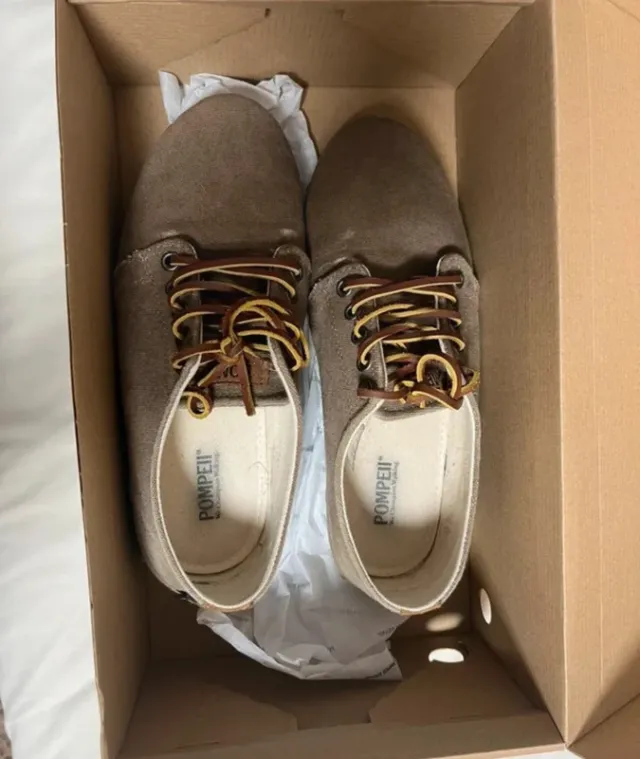 Zapatillas Pompeii Beige/Marrón