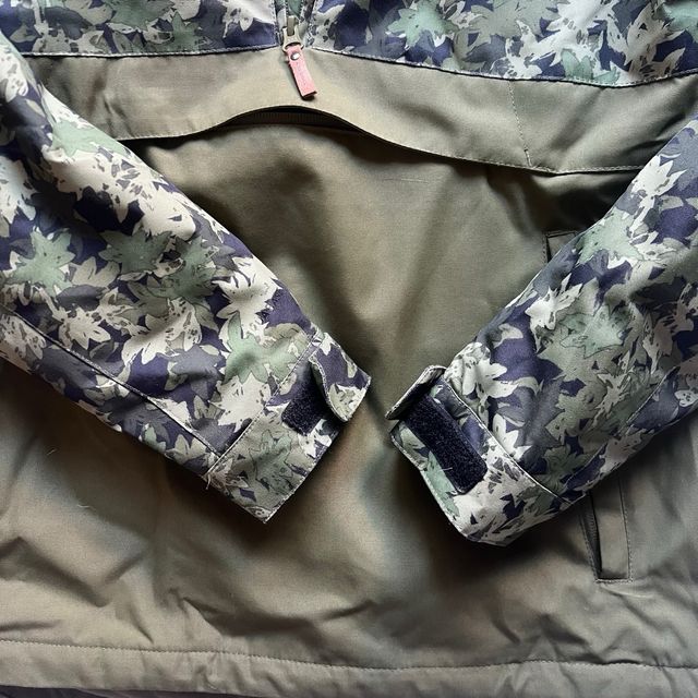 Chaqueta Anorak Verde Camuflaje