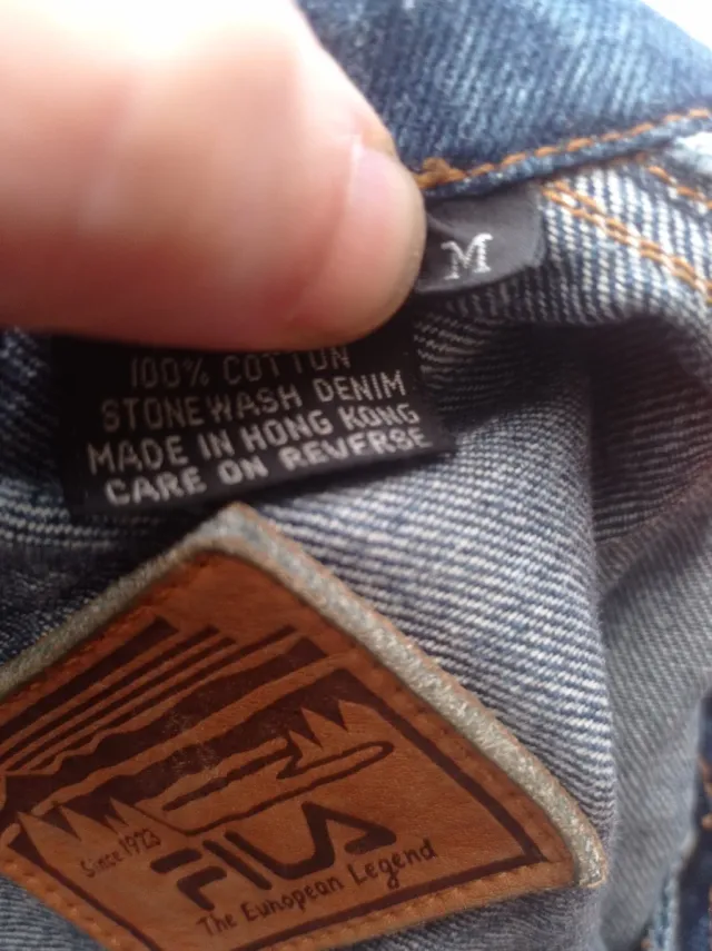 Chaqueta Vaquera Fila Hombre Talla M