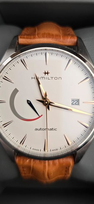 Reloj Hamilton Automático Correa Marrón