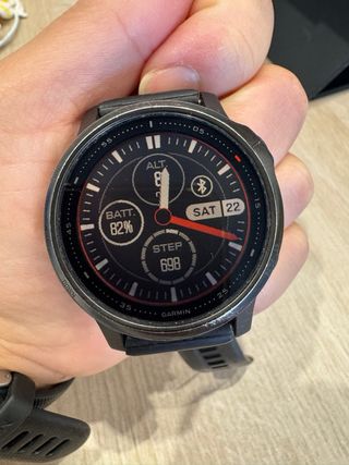 Reloj Garmin 6s Pro Negro con cargador y caja