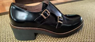 Zapatos BRYAN Piel Negros Talla 39