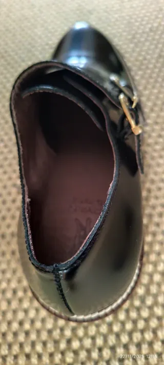 Zapatos BRYAN Piel Negros Talla 39