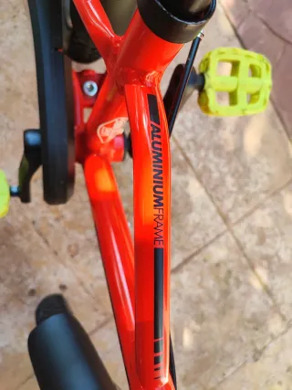 Bicicleta Infantil BTWIN Talla 16 Roja