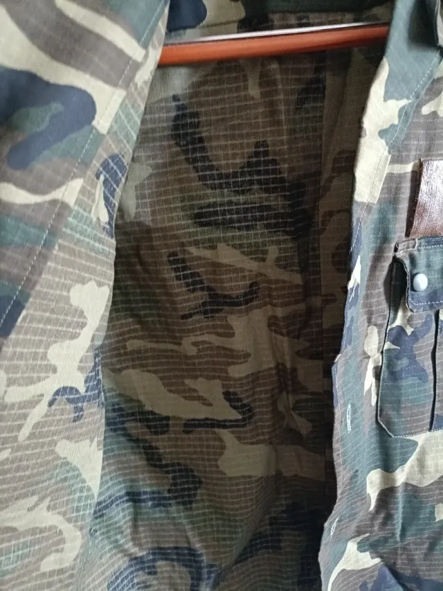 Camiseta militar niño camuflaje Talla M