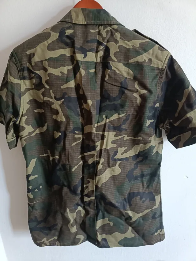 Camiseta militar niño camuflaje Talla M