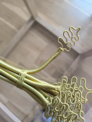 Servilleteros/Agarraderas Cortinas, artesanal.