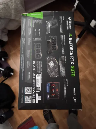 Caja ASUS TUF GAMING RTX 3070