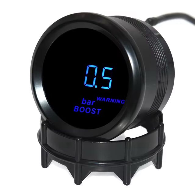 Reloj Manómetro Digital Presión Turbo 52MM