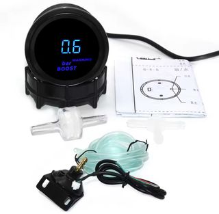 Reloj Manómetro Digital Presión Turbo 52MM