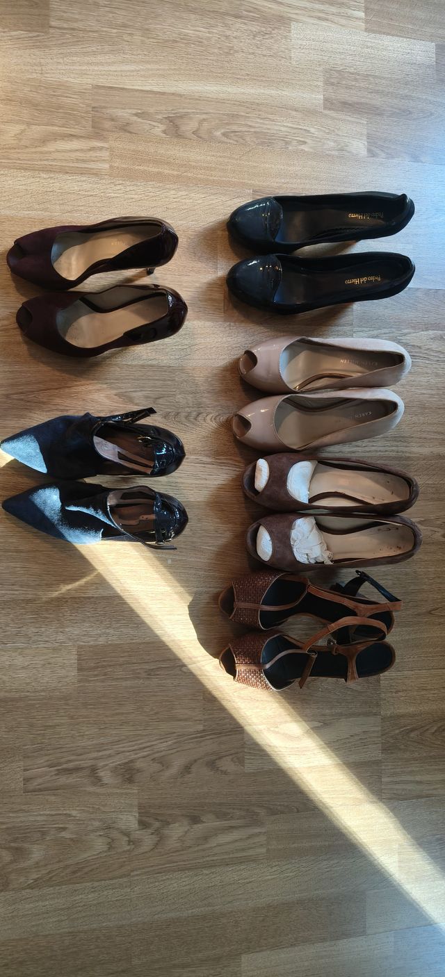 Lote Zapatos Tacón Primeras marcas