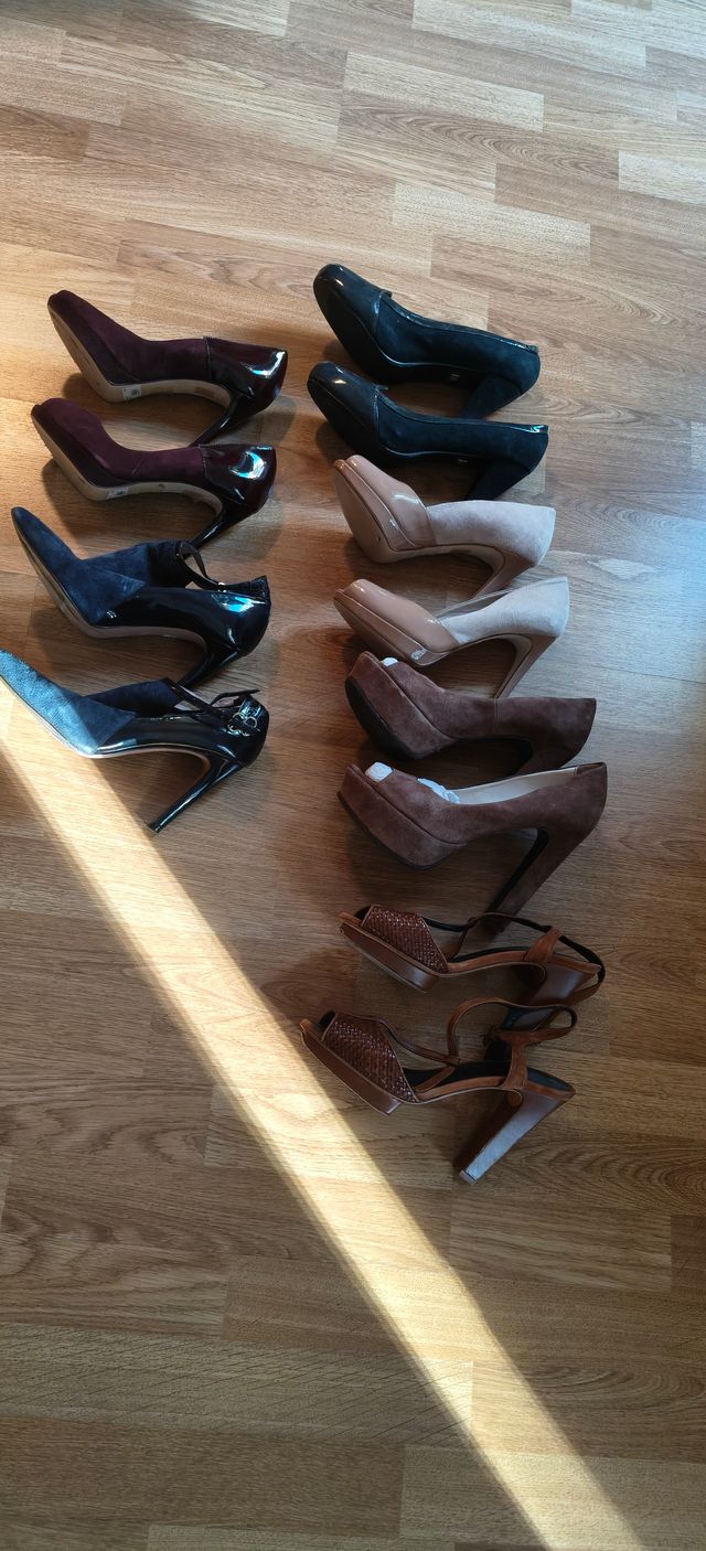 Lote Zapatos Tacón Primeras marcas