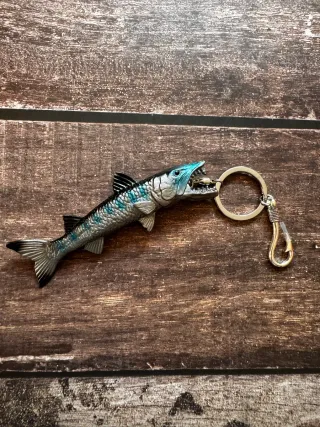 LLAVERO DE PESCA BARRACUDA PICUDA