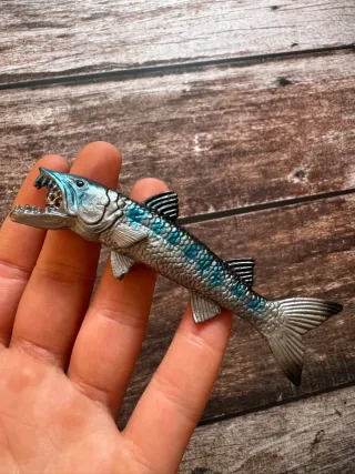 LLAVERO DE PESCA BARRACUDA PICUDA