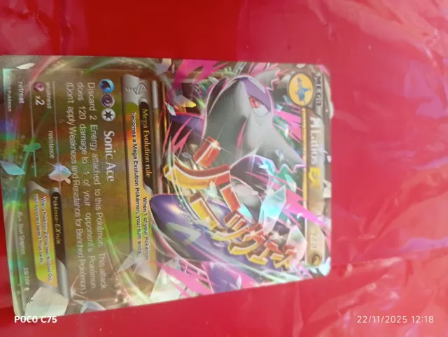 Carta Pokémon Mega Latios EX 59/108