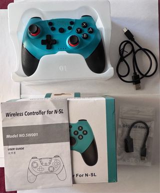 Mando Inalámbrico para Nintendo Switch Azul