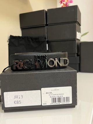 Cintura John Richmond 130 cm Nera