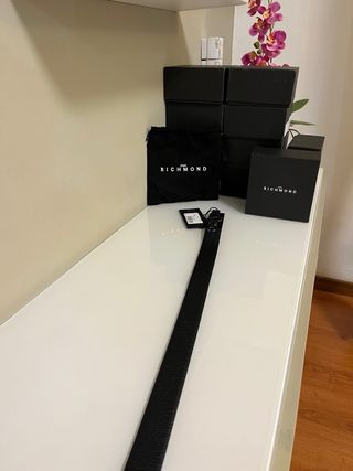 Cintura John Richmond 130 cm Nera