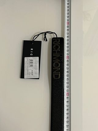 Cintura John Richmond 130 cm Nera