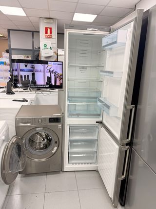 Super Oferta pack Nevera y Lavadora Inox