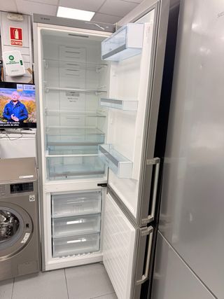 Super Oferta pack Nevera y Lavadora Inox