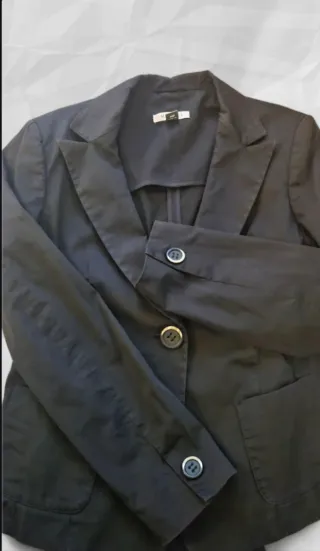 Completo giacca e pantaloni neri