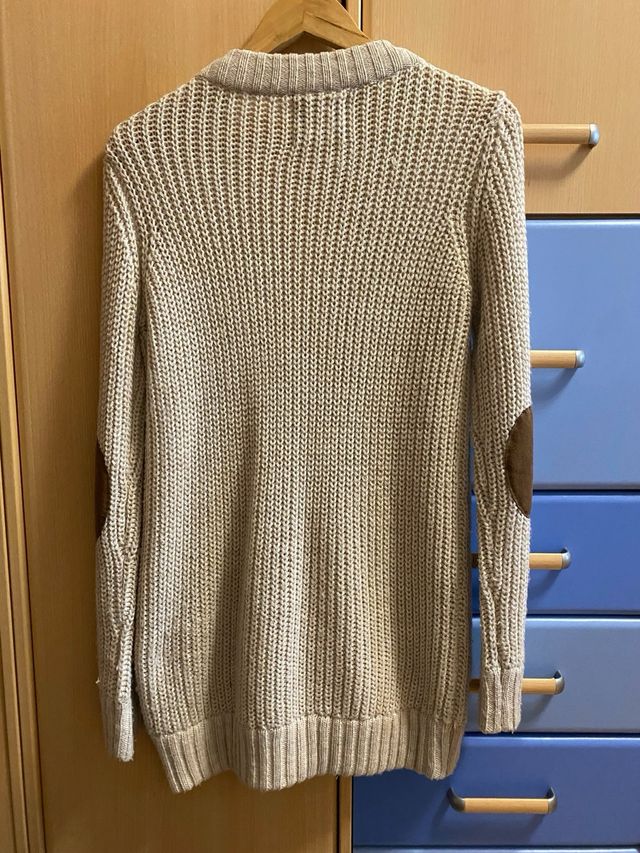 Chaqueta Zara  Beige con coderas y bolsillos