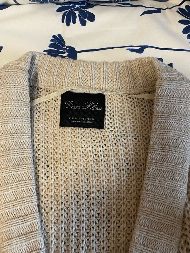 Chaqueta Zara  Beige con coderas y bolsillos