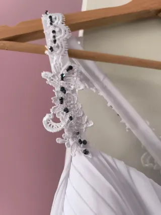 Vestido de Novia Corte Griego Blanco