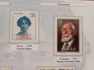 Láminas Sellos España sello a sello. El país.