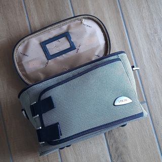 Borsa portaoggetti grigio verde