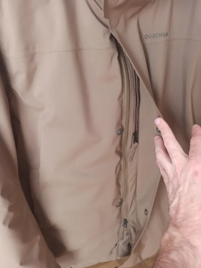 Abrigo Quechua Beige -10°C