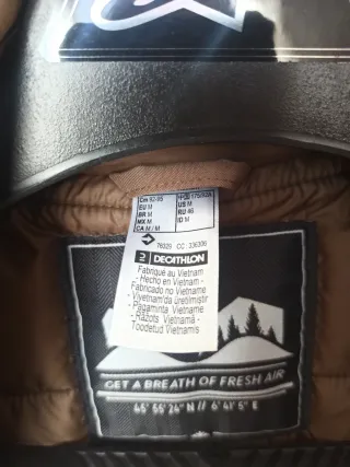 Abrigo Quechua Beige -10°C