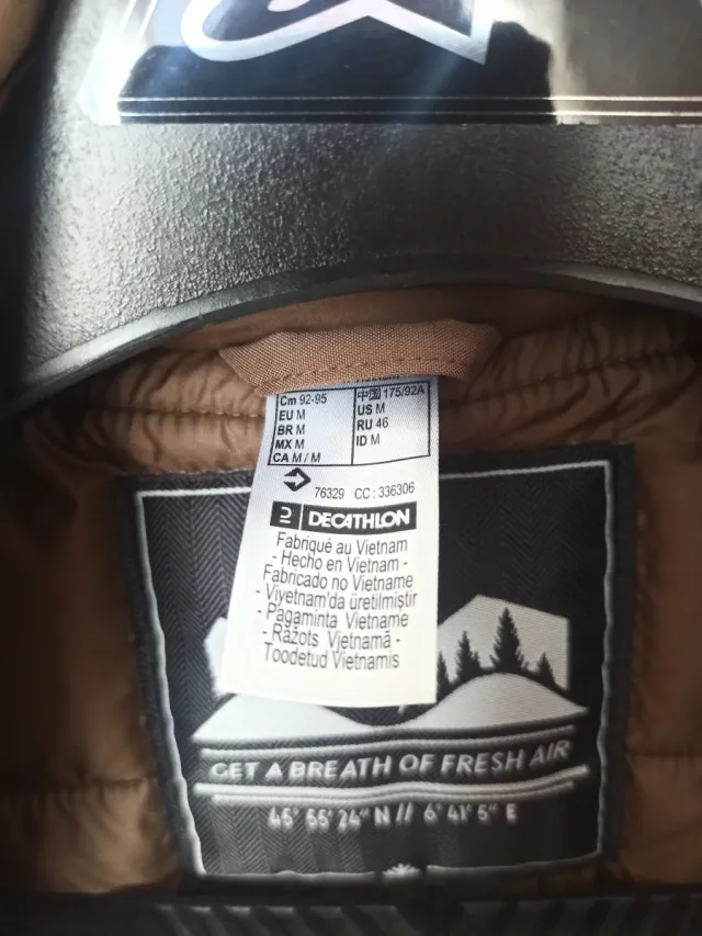 Abrigo Quechua Beige -10°C