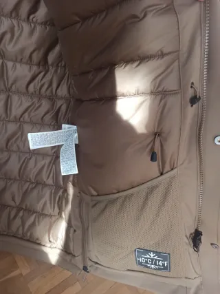 Abrigo Quechua Beige -10°C