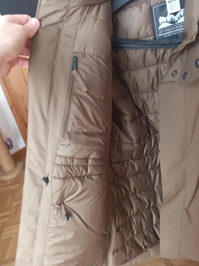 Abrigo Quechua Beige -10°C